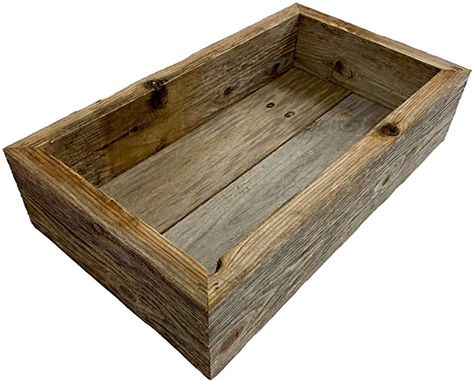 Amazon.com: BarnwoodUSA Reclaimed Wood Bathroom Décor Box | Rustic | Toilet Paper Holder | Decorative Storage Box | Succulent Planter | Rustic | Kitchen | Table | Natural Weathered Gray | 21-inch Wide : Patio, Lawn & Garden Rustic Toilet Paper Holder, Reclaimed Wood Bathroom, Rustic Toilet Paper Holders, Mason Jar Holder, Barn Wood Decor, Rustic Kitchen Tables, Rustic Toilets, Rustic Wooden Box, Decorative Storage Boxes