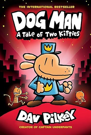 Dog Man Book, Dav Pilkey, Super Cute Kittens, Dog Man, New Children's Books, Book Sale, Book Print, Book Collection, Kindle Reading