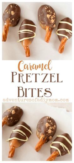 You're going to love this sweet and salty combination of pretzels, caramel and chocolate. Top them with a drizzle of white chocolate, sprinkles, nuts, or toffee bits to give them a gourmet feel. #chocolatecaramelpretzelbites #pretzelbites #chocolatecaramelpretzels #christmascandy #adventuresofadiymom