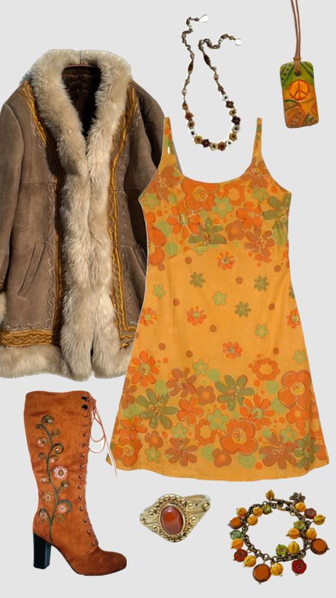 70s hippie boho outfit #outfitinspo #vintage #boho #hippie #70s 70s Belts Outfit, Hippie 70s Outfits, Motown Aesthetic, 70s Outfit Aesthetic, Vintage Outfits 70s Dresses, 60s Hippie Outfits, 70s Hippie Hair, 70s Summer Outfits, Hippie Outfits Women