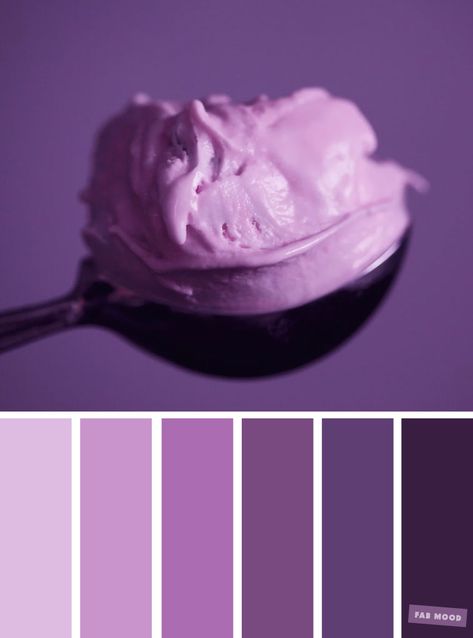 Lavender Hues - Lavender purple tones : Pretty lavender color scheme ,lavender color combinations #purple #color #colorpalette Lavender Color Combinations, Color Combinations Purple, Lavender Color Scheme, Purple Color Palettes, Color Schemes Colour Palettes, Hue Color, Purple Tones, Seni Cat Air, Color Palette Design