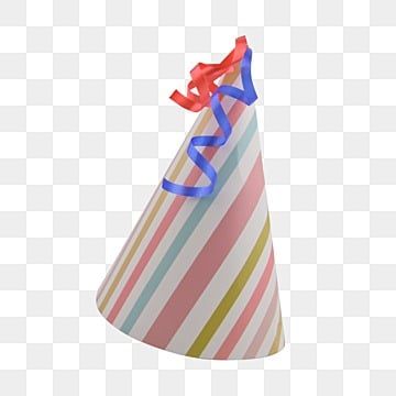 Birthday Hat Png, Blessing Party, Triangle Flag, Birthday Icon, Hat Png, Bday Invitations, Hat Decoration, Birthday Blessings, Paper Hat