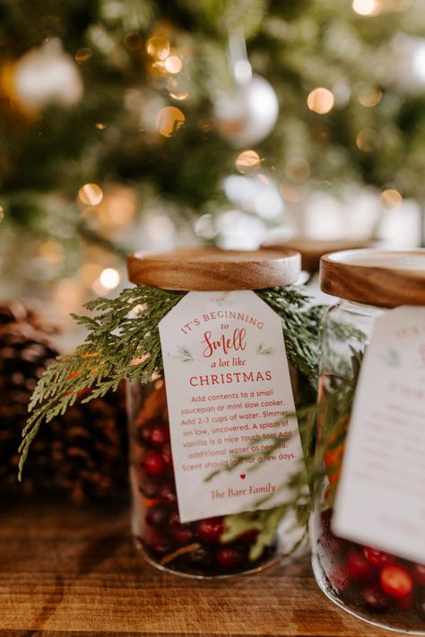 Christmas "Pot"-Pourri Gift Jars - Stefany Bare Blog Stove Potpourri Christmas Gift, Potpourri Gifts In A Jar, Christmas In A Jar Potpourri, Christmas Popurri Gift, Christmas Poperi Gift, Christmas Boil Pot Gift, Winter Simmer Pot Gift, Simmer Pot Gifts Christmas, Christmas Potpourri In A Jar Gift