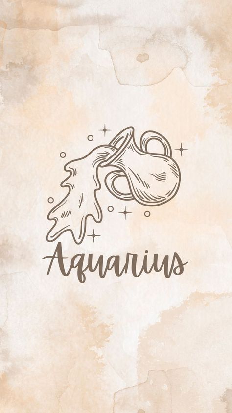 Neutral Aquarius Zodiac Phone wallpaper background Aquarius Aesthetic Wallpaper Black, Aquarius Painting Ideas Canvas, Aquarius Drawing Easy, Aquarius Phone Wallpaper, Aquarius Drawing Zodiac Art, Aquarius Background Wallpapers, Aquarius Doodle, Aquarius Wallpaper Iphone Aesthetic, Aquarius Background