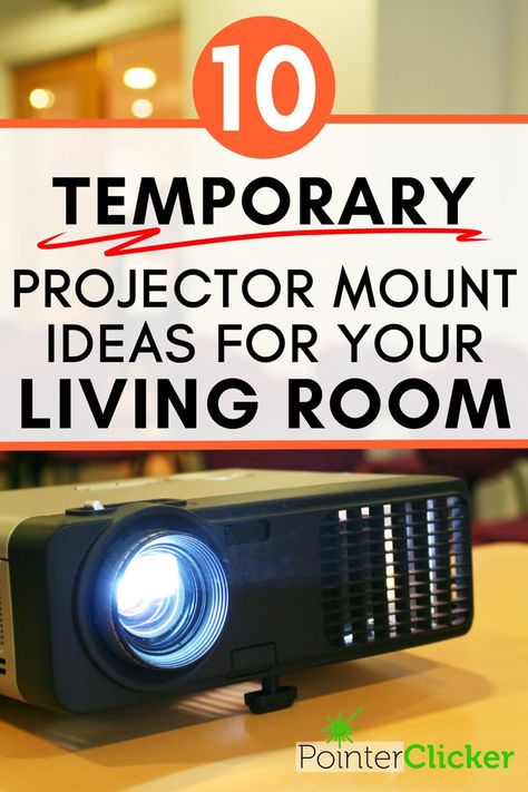 Transform your usual living room into a thrilling home theater with '10 Temporary Projector Mount Ideas for Your Living Room'. Explore projector wall mount ideas and ceiling mount innovations that make movie nights incredibly immersive. Dive into living room entertainment center ideas that bring the big screen experience right into your home. With our home projector setup ideas, you'll have all the inspiration you need to design the perfect projector setup in your living room. Projector Mount Ideas, Projector Setup Ideas, Movie Projector Outdoor, Room Entertainment Center Ideas, Living Room Entertainment Center Ideas, Home Projector Screen, Projector Screen Living Room, Projector Screen Ideas, Projector Screen Size