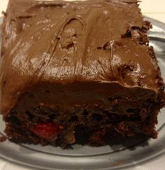 Chocolate Cherry Pie, Chocolate Box Cake, Chocolate Cake Mix Recipes, Cake Mix Muffins, Pie Fillings, Boxed Cake Mixes Recipes, Chocolate Cherry Cake, Cake Mix Desserts, Devils Food Cake Mix Recipe