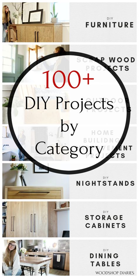 Diy Modern Wood Furniture, Making Furniture Diy, Easy Furniture To Build, Diy Building Projects, Easy Diy Furniture Projects, Wooden Furniture Diy, Unique Diy Furniture, Woodshop Diaries, Useful Diy Projects