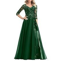 Women's Half Sleeve, Anniversary Dress, Wedding Guest Gowns, Dresses Birthday, Winter Wedding Guest Dress, Green Wedding Dresses, Formal Wedding Guest Dress, Mother Of Groom, Mother Of The Bride Dresses Long