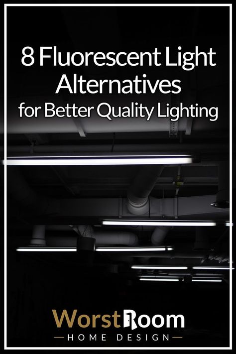 Fluorescent Light Alternatives Replace Fluorescent Light Fixture, Flourescent Light, Fluorescent Light Fixture, Basement Lighting, Disk Light, Halogen Lamp, Study Areas, Fluorescent Light, Interior Design Inspiration