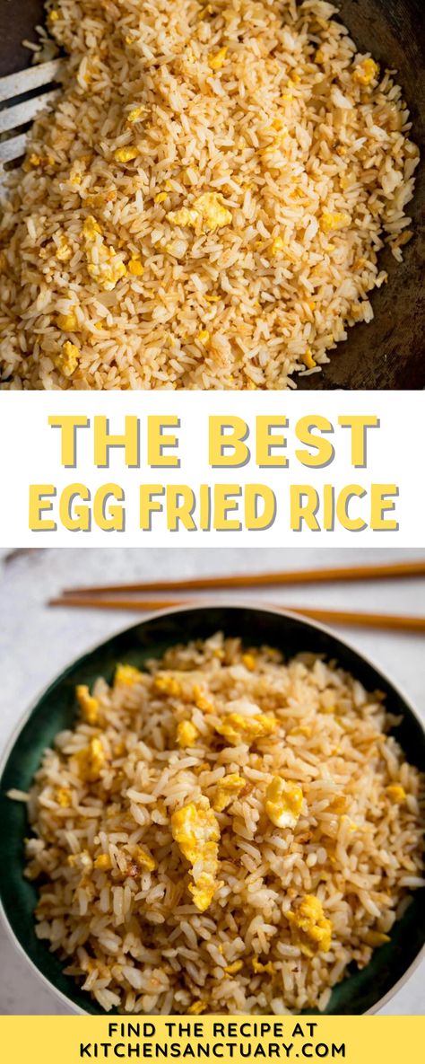 Easy Yummy Rice Recipes, Best Rice To Use For Fried Rice, Fried Rice Egg Recipe, Easy Fried Rice Recipe Eggs, Instant Fried Rice, No Veggie Fried Rice, Copycat Kobe Fried Rice, Hibachi Egg Fried Rice, Teriyaki Fried Rice With Egg