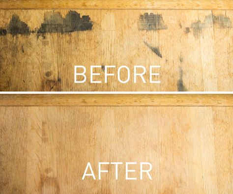 Removing Black Stains in Wood Furniture With Oxalic Acid (Barkeeper's Friend) Water Stain On Wood, Homemade Toilet Cleaner, Cleaning Painted Walls, Ink Water, Glass Cooktop, Deep Cleaning Tips, Clean Dishwasher, Dark Stains, Toilet Cleaning