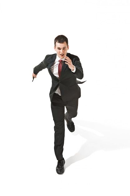 Business Man Pose Reference, Cursed Stock Images, Man In Suit Running, Stock Images Funny, Running Reference, Run Meme, Running Meme, Running Funny, Run Photo