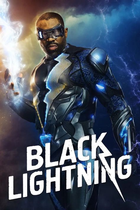 Black Lightning Tv Show, Black Lightning Static Shock, Lightning Final Fantasy Xiii, Lightning Drawing, Cress Williams, Black Lightening, Superhero Shows, Thunder And Lightning, Black Lightning