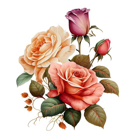 Rose Flower Png, Illustration Rose, Flower Png Images, Red Rose Tattoo, Rosé Png, Rose Flower Wallpaper, Rose Illustration, Red Rose Flower, Flower Art Images