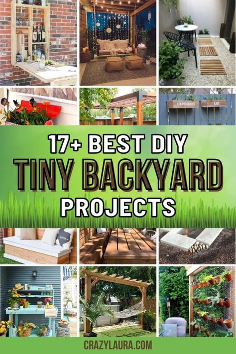 Diy Patio Ideas, Tiny Backyard, Cheap Garden, Diy Backyard Patio, Cheap Backyard, Garden Hacks, Easy Backyard, Budget Patio, Garden Makeover