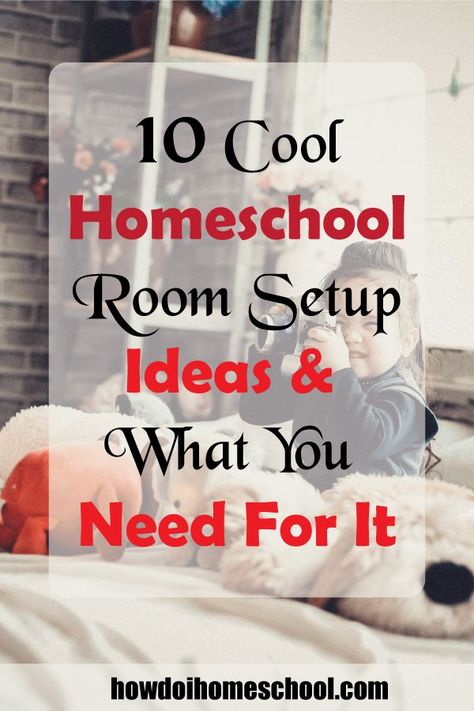 Homeschool Classroom Setup, Room Setup Ideas, Homeschool Room Organization, Classroom Pictures, Storage Decor, Homeschool Room, How To Start Homeschooling, School Schedule, Homeschool Classroom