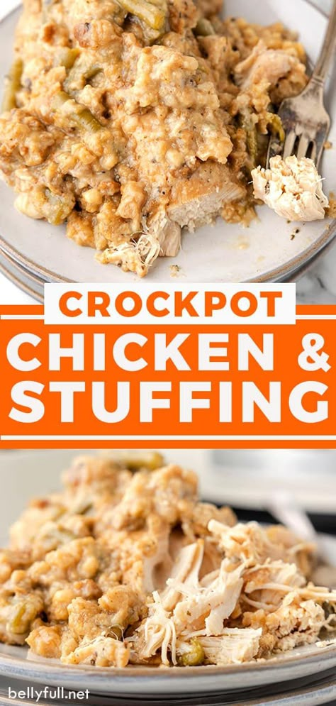 Stuffed Chicken Crockpot Recipes, Crockpot Stuffing And Chicken Recipe, Creamy Crockpot Chicken Stuffing And Green Beans, Crockpot Chicken And Stuffing Green Bean, Breaded Chicken Crockpot Recipes, Crockpot Chicken Recipes Stovetop, Chicken Swiss Cheese Stuffing Crockpot, Chicken Stuffing Mix Crockpot, Ww Chicken And Stuffing Crockpot