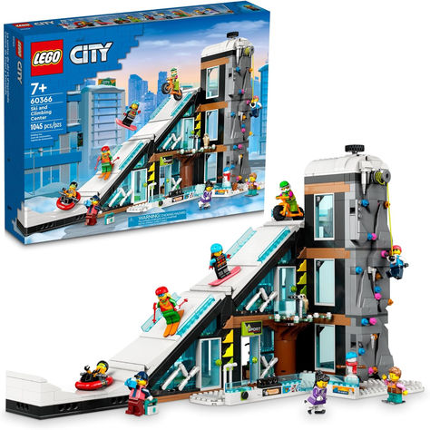 #Lego City #Lego *anything purchased from this link earns small commission* Ski Store, Lego Winter, Lego Gifts, Fun Winter Activities, Lego Modular, Toy Playset, Lego For Kids, Buy Lego, Climbing Wall