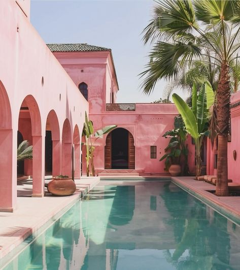 FROM THE MOODBOARD: Our wanderlust dreams are transporting us to the vibrant hues and intricate designs of Moroccan interiors. Dreaming of adventures in exotic lands. Who’s ready to join us? Marrakech Interior Design, Moroccan Vacation, Marrakech Interior, Moroccan Terrace, Morocco House, Chevron Flooring, Moroccan Villa, Moroccan Houses, Villa Vacation