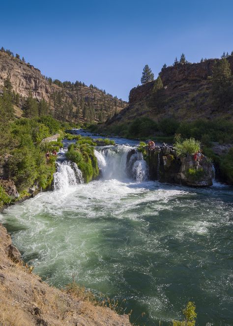 ˚Steelhead Falls - Oregon Abiqua Falls Oregon, Oregon Scenery, Klamath Falls Oregon, Oregon Summer, Oregon Nature, Oregon Trip, Oregon House, Oregon Life, Oregon Waterfalls