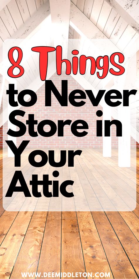 The attic is often an underestimated storage space in our homes. It's a convenient spot to stash items that we don't use regularly or those that we're unsure of what to do with. However, not everything is suitable for attic storage. From temperature fluctuations to potential safety hazards, there are numerous factors that can affect the condition of items stored in the attic. In this blog post, we'll discuss what you should never store in your attic to ensure the safety of your belongings. Finished Attic Ideas, Attic Steps, Attic Access Door, Declutter List, Garage Attic Storage, Fall Home Maintenance, Attic Storage Space, Home Declutter, Home Maintenance Schedule