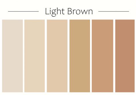 light brown color chart 1 - Modern Design Brown Matching Colors Clothes, Brown Matching Colors, Light Brown Color Palette, Color Garage Door, Brown Garage Door, Colors Clothes, Garage Door Colors, Garage Door Paint, Designing A Home