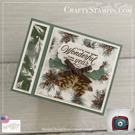 Painted Christmas Cards, Stampin Up Christmas Cards, Stampin Up Christmas, Up Book, Fancy Fold Cards, Christmas Stamps, Christmas Cards To Make, Stamping Up Cards, Fun Fold Cards