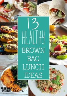 Skip the fast food restaurants for lunch, and take a few minutes before you leave home to whip up one of these 13 healthy brown bag lunch ideas. You’ll save money and calories, and you won’t have to sacrifice on taste either. Brown Bag Lunch Ideas, Bag Lunch Ideas, Brown Bag Lunch, Lunch Box Bento, Fast Food Restaurants, Bag Lunch, Lunch To Go, Brown Bag, Easy Healthy Dinners