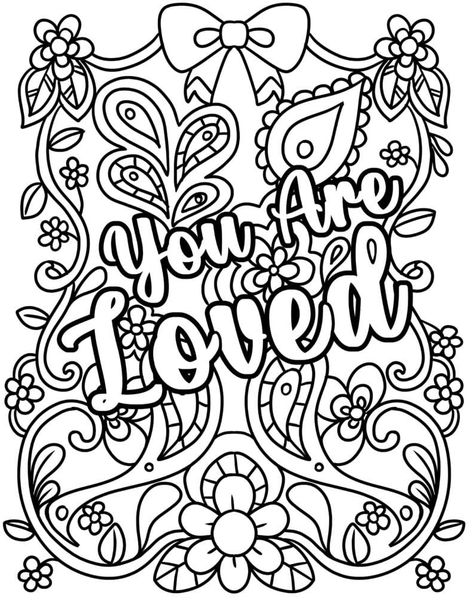 Simple Inspirational Quotes, Uplifting Inspirational Quotes, Quotes Coloring Pages, Inspirational Quotes Coloring, Free Adult Coloring Printables, Free Printable Quotes, Adult Colouring Printables, Adulting Quotes, Coloring Pages Inspirational