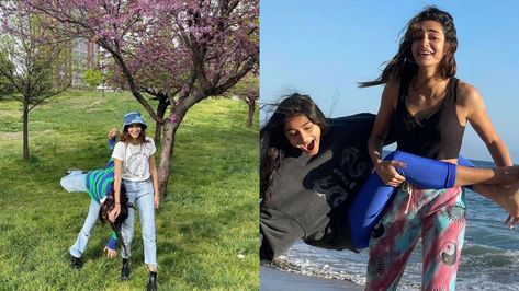 Ananya Panday shares a bunch of hilarious photos with sister Rysa Panday, fans can't stop laughing Check more at https://thehindutimes.com/entertainment/story/ananya-panday-shares-a-bunch-of-hilarious-photos-with-sister-rysa-panday-fans-cant-stop-laughing-003815 Photos With Sister, Rysa Panday, Ananya Panday, Hilarious Photos, Can't Stop Laughing, Funny Photos, Entertainment, Fan, Canning