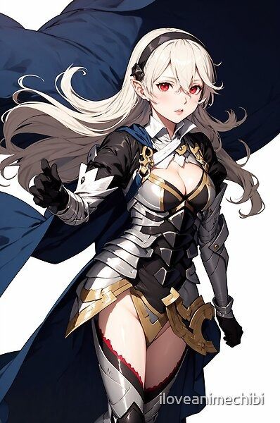 This is my "Cute Game Girl, Corrin #2 Fanart ". You can follow me on iloveanimechibi.redbubble.com Corrin Female, Fe Fanart, Fire Emblem Fates Corrin, Female Corrin, Cute Game, Game Girl, Fire Emblem Fates, Cute Games, Cat Mat