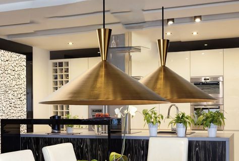 Modern Pendant Lighting Kitchen Island, Brass Dome Pendant Light, Brass Dome Pendant, Dome Pendant Light, Brass Ceiling Light, Decor Lamp, Lighting Art, Brass Ceiling, Dome Pendant Lighting