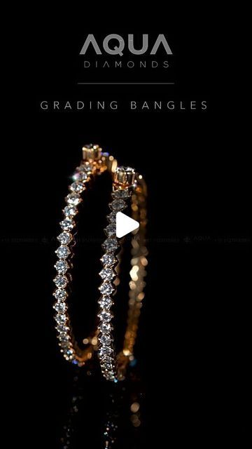 Aqua Diamond & Jewels on Instagram: "Premium Traditional Grading Close setting Solitaire Diamond Bangles🔥🔥 crafted in 22kt Gold and VVS EF Quality IGI certified 💯% Natural Diamonds , this exquisite piece is Smartly designed exclusively for all your Special occasions by House of Aqua Diamonds. 💎  Product code:   INTERNATIONAL SHIPPING AVAILABLE ✈️  🫶🏼Follow us to stay updated with our latest collection✨  📲WhatsApp on +919121118880 📞Banjara Hills- +91 9121118881 📞Jubilee Hills- +91 9100004426 📞Vijayawada- +91 79010 99797  #aquadiamondsandjewels #diamondbangles #loveforjewellery #closesettingbangles#southindianjewellery #southindianbride #NRIJewelry#22ktgold #nribride#diamondsareforever #classyjewellery #BridesofHyderabad #pellikuthuru #handcrafted #wedmegood" Gold Temple Jewellery, Diamond Bangles, Diamond Jewel, South Indian Bride, Solitaire Diamond, Diamond Bangle, Temple Jewellery, Diamond Solitaire, Natural Diamonds