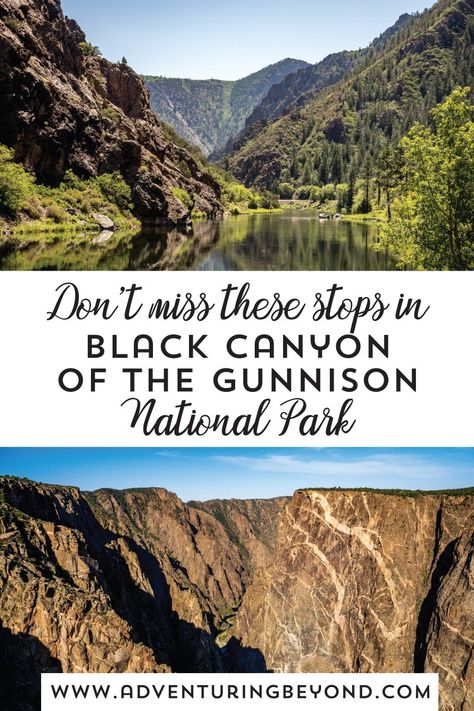 Things To Do In Gunnison Colorado, Black Canyon Of The Gunnison National Park, Black Canyon National Park, Glen Canyon National Park, Glenwood Canyon Colorado, Black Canyon Colorado, Travel Photography Ideas, Unique Travel Destinations, Gunnison Colorado