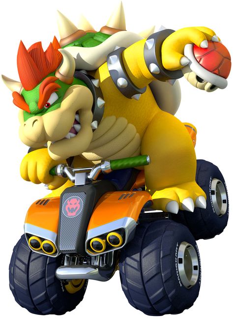 Bowser | Mario Kart 8 #Nintendo #WiiU Mario Bros Png, Mario Kart Characters, Mario Y Luigi, Mario Bros Party, Mario Birthday Party, Mario Kart 8, Mario Nintendo, Mario Birthday, Super Mario Art