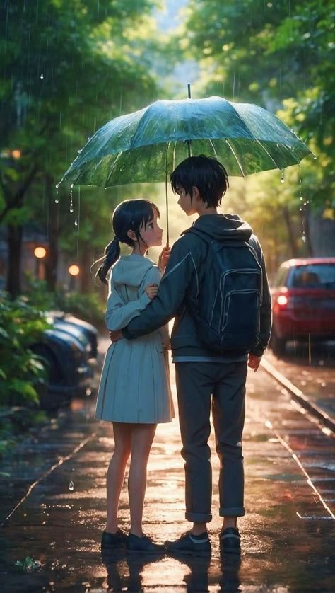 Lock Screen Wallpaper Love Couple, Lovely Couple Images Beautiful, Cute Couple Wallpaper Lockscreen, Cute Couple Backgrounds, Love Photo Hd, Couple Cute Pictures, Love Images Romantic, Cartoon Couple Photos, Couple In Rain