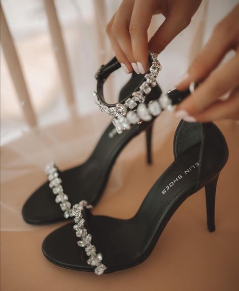 Black Wedding Shoes Bride, Wedding Heels Black, Claire Stone, Black Womens Shoes, Black Wedding Shoes, Bride Heels, Homecoming Shoes, Shoes Bride, Wedding Shoes Bride