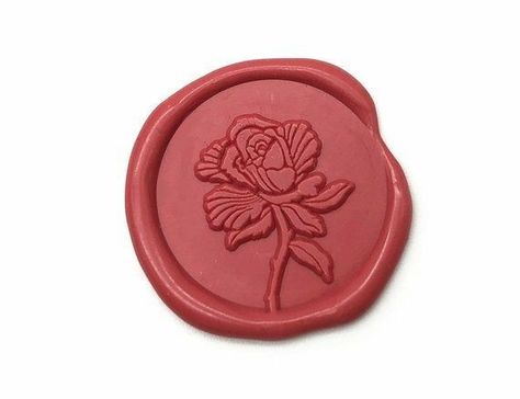 Rose Wax Seal, Stamp Maker, Wax Seal Stamp Kit, Red Icons:), Png Icons, Wax Stamp, Wax Seal Stamp, Seal Stamp, Ios Icon