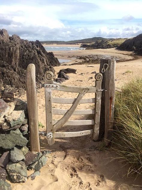 Wales Beach, Wooden Gates, Seaside Cottage, North Wales, Island Beach, Beautiful Places To Travel, Nature Reserve, Narnia, Heritage Site