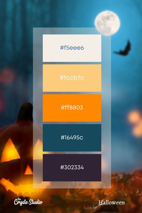 Spooky Color Palette Hex Codes, Halloween Color Combinations, Neon Halloween Color Palette, Haunted House Color Palette, Modern Halloween Color Palette, Halloween Pallete Color, Halloween Hex Codes, Halloween Color Palette Hex Code, Poison Color Palette