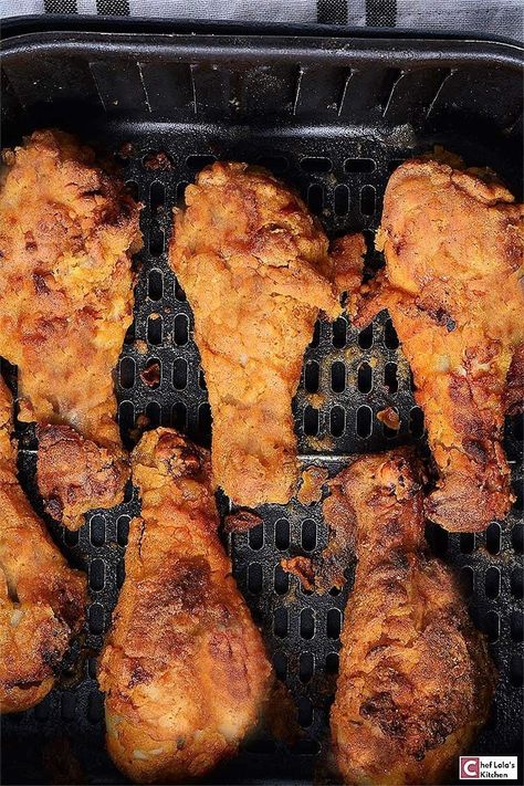 Air Chicken Drumsticks, Drumstick Wings Chicken Recipes, Breaded Chicken Drumsticks Air Fryer, Crispy Drumsticks In Airfryer, Air Fryer Fried Chicken Legs Bone In, Fried Chicken Drumsticks Air Fryer, Fried Chicken Legs In Air Fryer, Air Fried Chicken Legs Recipe, Air Fryer Chicken Legs Bone In Crispy