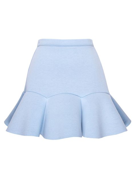 Skirt Mermaid, Rok Mini, Mermaid Baby, Blue Mini Skirt, Peplum Styles, Skirt Mini, Cute Skirts, Skirt Design, Types Of Skirts