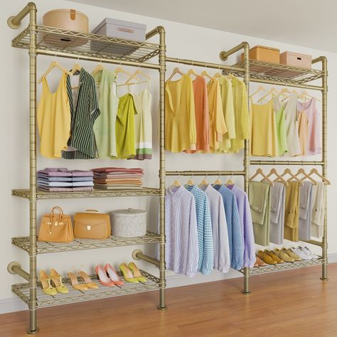 Hanging clothes rail