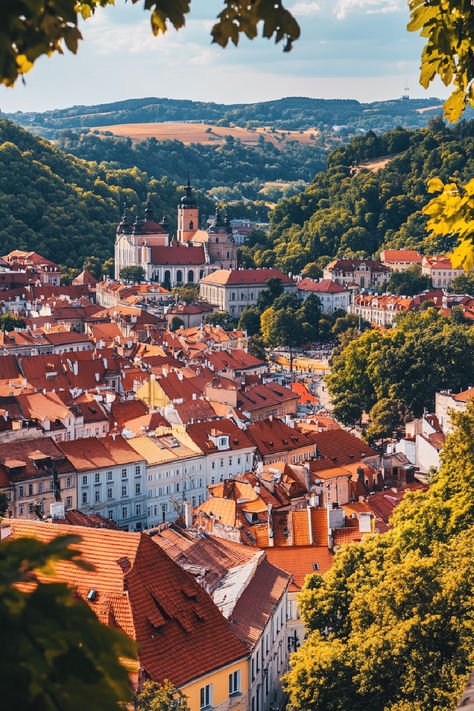 An enchanting view of Vilnius, Lithuania, showcasing the city's picturesque old town and the best things to do in Vilnius. Vilnius Aesthetic, Lithuania Aesthetic, Stunning Architecture, Vilnius Lithuania, Dream Places, Europe Tours, New Adventure, Vilnius, Travel List