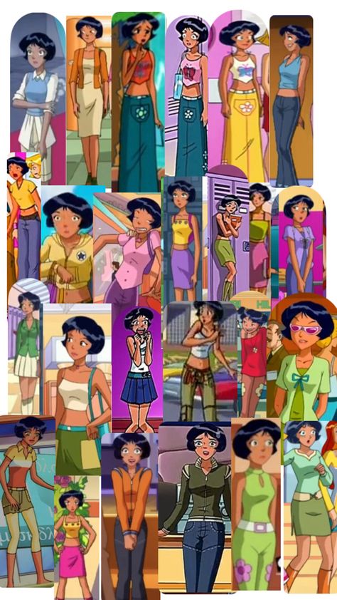 Total Spies Outfits, Totally Spies Inspired Outfits, Alex Totally Spies Outfit, Totally Spies Alex Outfits, Totally Spies Aesthetic Outfits, Totally Spies Pfp, Totally Spies Fashion, Total Spies, Totally Spies Outfits