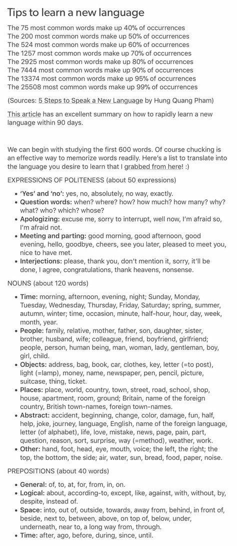 good to keep in mind for learning a new language for travel! Tatabahasa Inggeris, Learning Languages Tips, Learning A New Language, Learn Another Language, Korean Language Learning, Foreign Language Learning, Bahasa Korea, New Language, Language Study