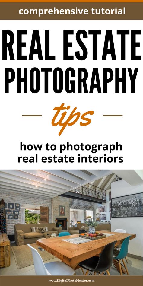 The Basics of Real Estate Photography for Interior Photos Photographing Interiors, Real Estate Photography Business, Life Direction, Real Estate Pictures, Estate Interior, Real Estate Agent Marketing, Real Estate Education, Real Estate Photographer, How To Photograph