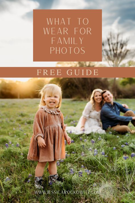 Photography Clothing Guide, Style Guide Photoshoot, Styling Guide Photography, Style Guide For Photography Clients, Photographer Style Guide, Photography Style Guide For Clients, What To Wear To A Photoshoot, Jumpsuit Family Photos, What To Wear For Family Pictures