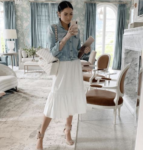 Working Mom Inspiration, Celebrity Summer Style, Rachel Parcell, Office Look, Outfit Inspiration Fall, Puffed Sleeves Dress, Outfit Combinations, Outfit Inspo Fall, Pink Peonies