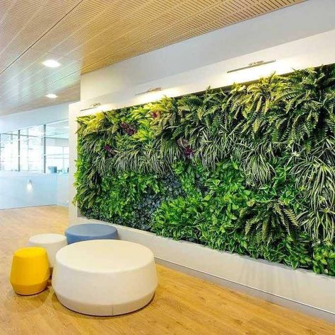 Vertical Garden Grande - Custom Size Artificial Green Wall – Garden Beet Interior Vertical Garden, Green Wall Garden, Living Wall Indoor, Vertical Green Wall, Vertikal Garden, Kolam Air, Garden Vertical, Artificial Green Wall, Garden Wall Designs